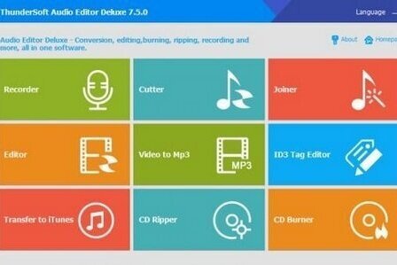 ThunderSoft Audio Editor Deluxe 8.0.0 | Portable