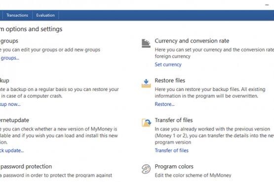 SoftwareNetz MyMoney 3.54 | Portable