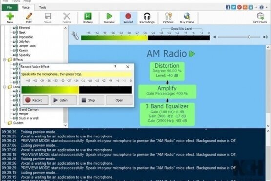 NCH Voxal Voice Changer Plus 8.00