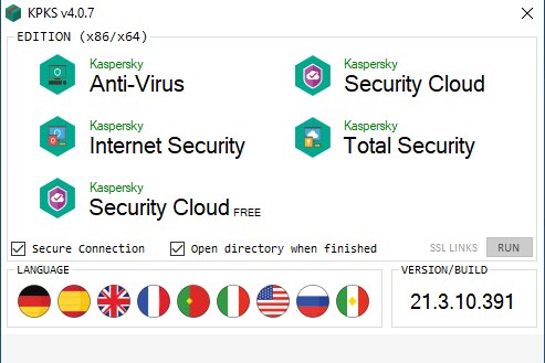  KPKS (Kaspersky Download Files Editions) v5.27