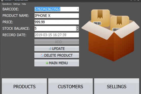 VovSoft Retail Barcode 5.6 | Portable