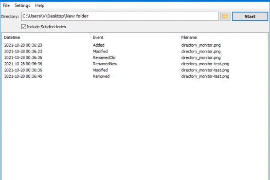 VovSoft Directory Monitor 2.0 | Portable