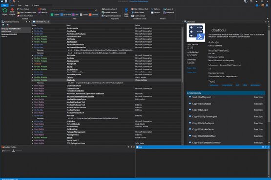 SAPIEN PowerShell ModuleManager 2024 2.0.29