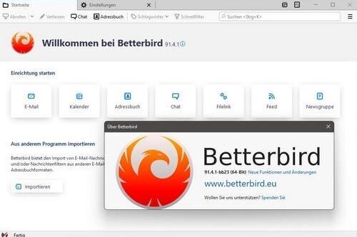 Betterbird 115.17.0-bb35 | 128.4.3esr-bb17 | Portable