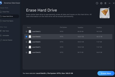 Donemax Data Eraser 2.1