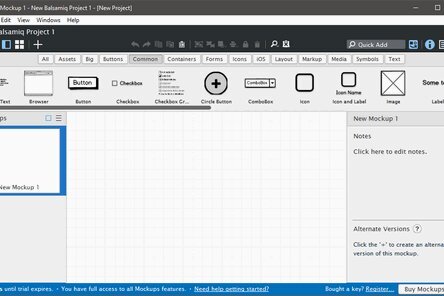 Balsamiq Mockups 3.5.17 | Wireframes 4.8.1 | Portable