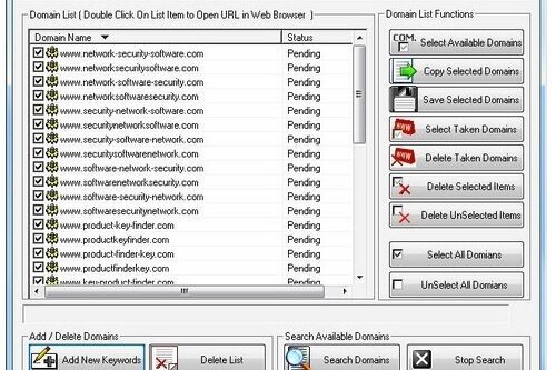 Nsasoft DNSS Domain Name Search Software 2.3.0