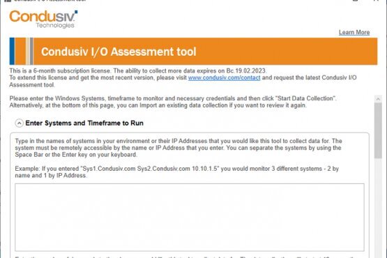 Condusiv I/O Assessment Tool 1.3.2.0 | Portable