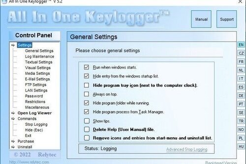 Relytec All In One Keylogger 5.3