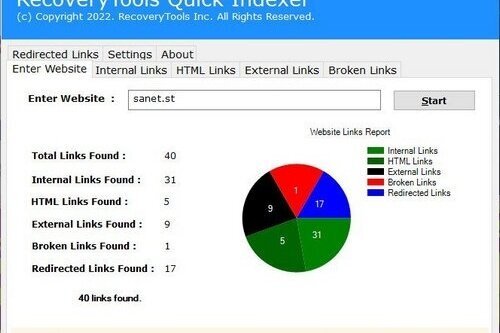 RecoveryTools Quick Indexer 4.4