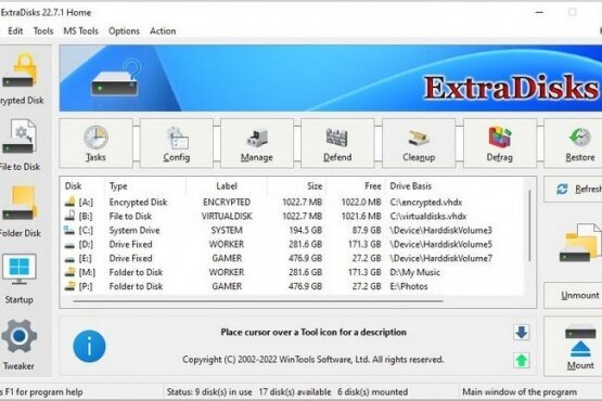 ExtraDisks 24.8.1 Home