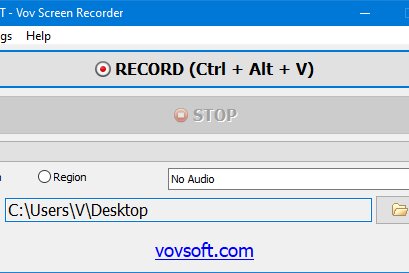 VovSoft Screen Recorder 4.3 | Portable