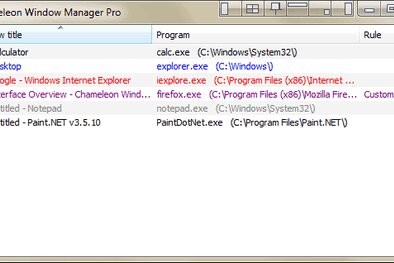 Chameleon Window Manager Standard 2.2.0.428