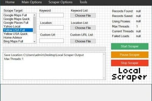 Local Scraper 7.130 | Portable