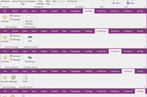 OneNoteGem Favorites 2021 v34.3.0.137