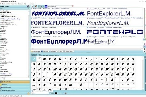 Lamnisoft FontExplorerL.M 7.0.0.63 | Portable