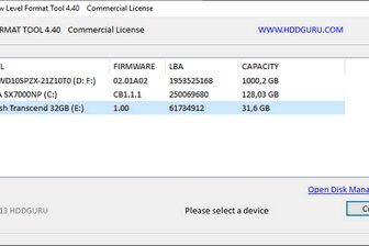 HDD Low Level Format Tool 4.40 | Portable | RePack by KpoJluk | RePack by elchupacabra