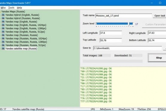 AllMapSoft Yandex Maps Downloader 5.830