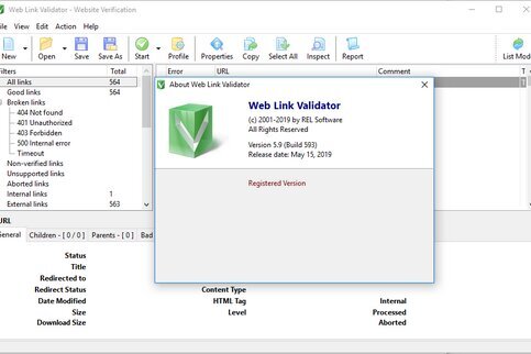 Web Link Validator 5.9.595 Enterprise