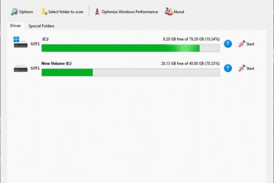 TweakNow Folder Size Analyzer 2.0.0 | Portable