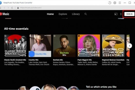 KeepMusic YouTube Music Converter 1.2.5