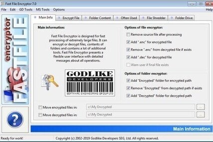 Fast File Encryptor 12.5