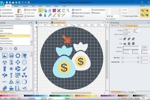 EximiousSoft Vector Icon 5.24 | Portable