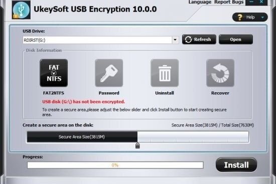 UkeySoft USB Encryption 12.4