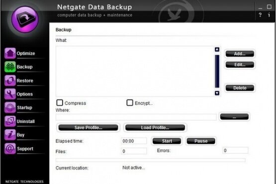 NETGATE Data Backup 3.0.630.0