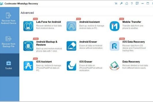 Coolmuster Android WhatsApp Recovery 2.1.12