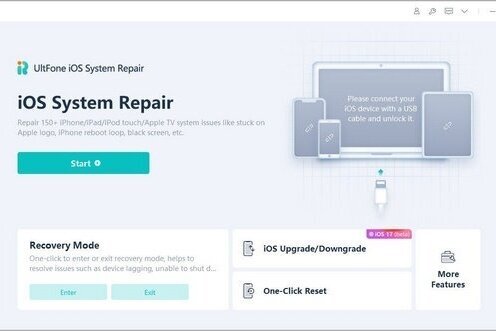 UltPhone iOS System Repair 9.5.3.1