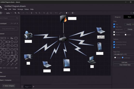 draw.io 24.7.17 | Portable