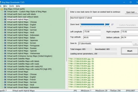 AllMapSoft Bing Maps Downloader 7.530