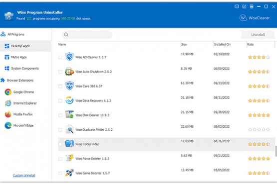 Wise Program Uninstaller 3.2.1.264 Portable