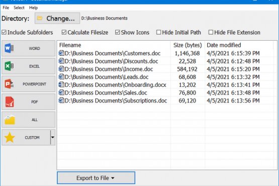 VovSoft Document Manager 2.0 | Portable