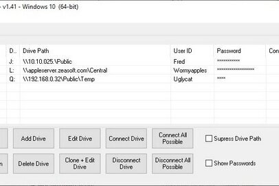 Network Drive Control 1.68