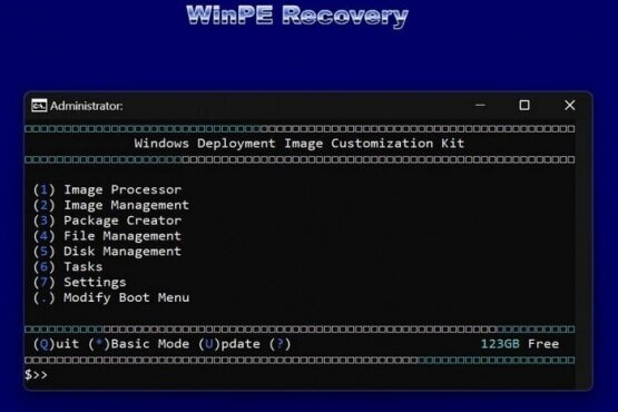 Windows Deployment Image Customization Kit (Windick) v1.1.5.9 Portable