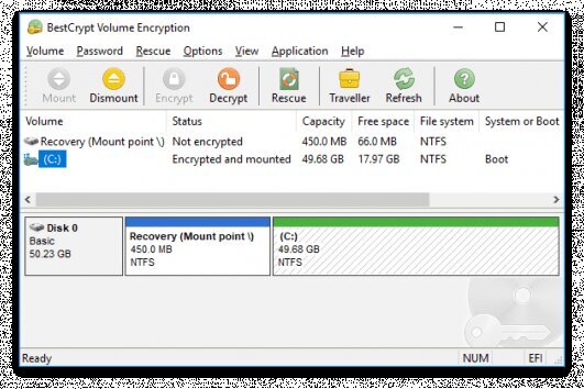 Jetico BestCrypt Volume Encryption 5.12.7