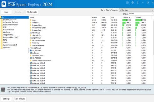 Ashampoo Disk-­Space-­Explorer 2024 1.00