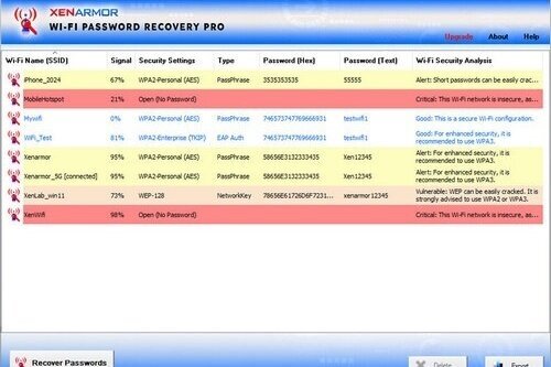 XenArmor WiFi Password Recovery Pro Basic Edition 2024 8.0.0.1