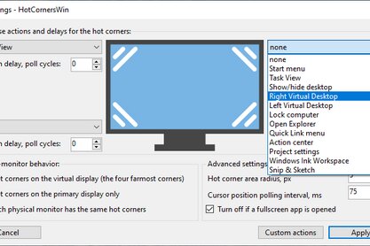 HotCornersWin 0.8.5 Beta