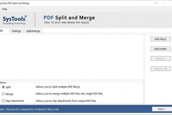 SysTools PDF Split & Merge 5.0