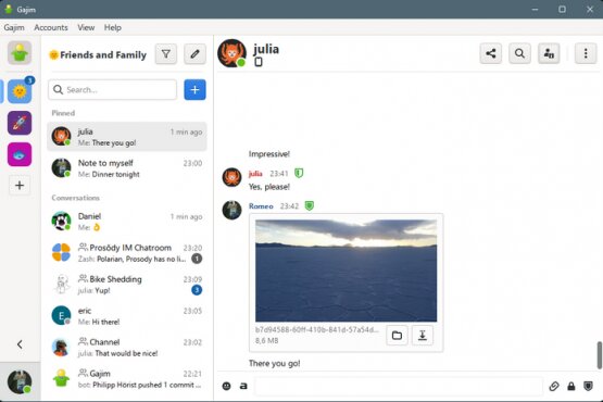 Gajim 1.9.2 | Portable