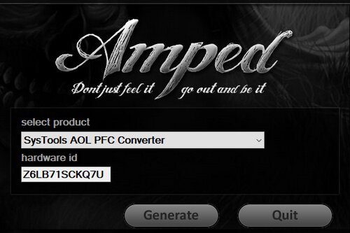 SysTools Products Keygen by AMPED v8.0 DC 14.01.2025