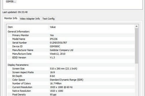 PassMark MonitorTest 4.0 Build 1002 | Portable