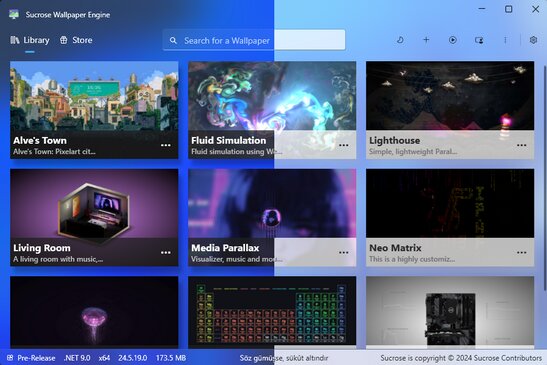Sucrose Wallpaper Engine 24.10.27.0 Pre-Release