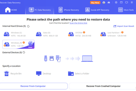 AnyRecover Data Recovery 6.5.0