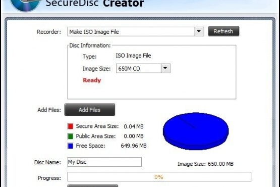 GiliSoft Secure Disc Creator 8.4