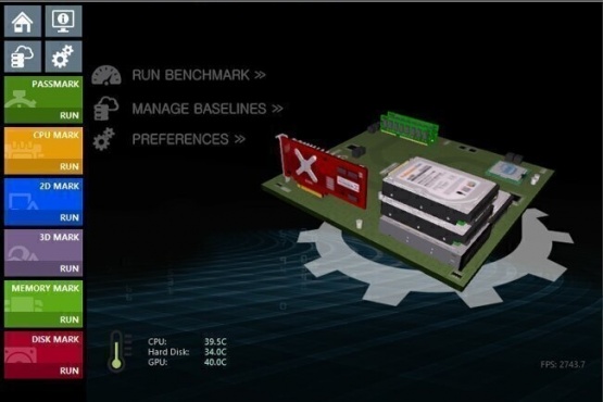 PassMark PerformanceTest Professional 11.0 Build 1014