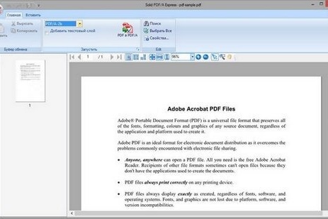 Solid PDF/A Express 10.1.11962.4838